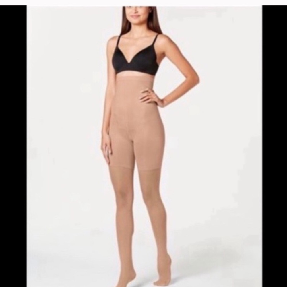NIB spanx high waisted  firm believer. Sheer S4B
